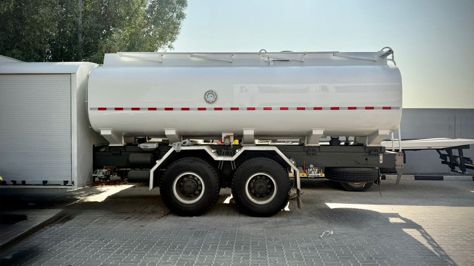 Aircraft refueling truck ready for immediate field deployment